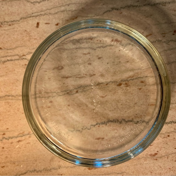 Pyrex Round Clear Glass 5 Cup Casserole Dish - Picture 6 of 10